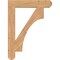 Ekena Millwork Westlake Craftsman Smooth Bracket, Western Red Cedar, 5 1/2"W x 34"D x 46"H BKT06X34X46WTL04SWR - alternate 3